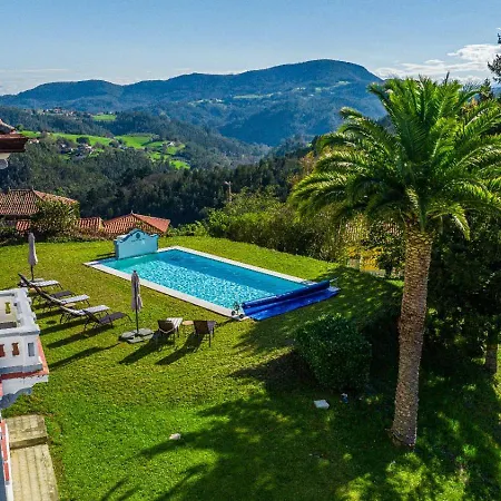 Villa Con Piscina Alicia La Perla Indiana Salas (Asturias)
