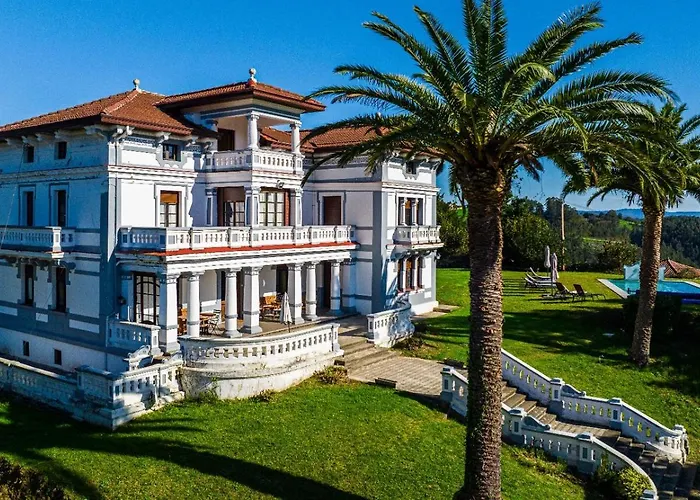 Villa Con Piscina Alicia La Perla Indiana Salas (Asturias)