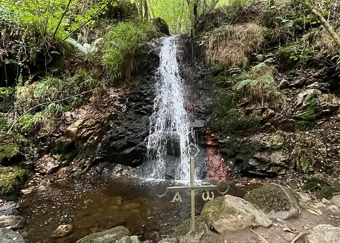 Con Piscina Alicia La Perla Indiana Salas (Asturias)